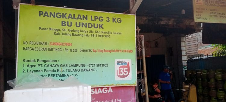 Ketua LSM Lipan Mengecam Keras Akibat Pangkalan Gas LPG 3 Kg Menjual Melebihi Harga Het.