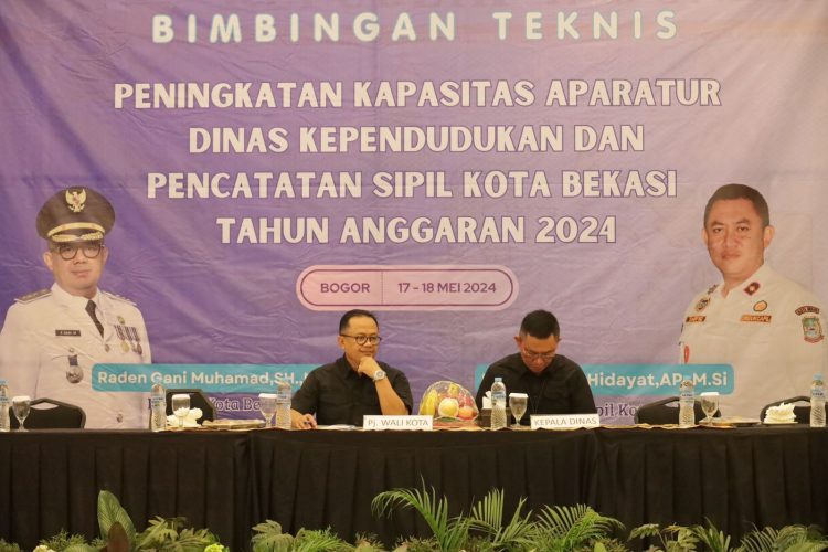Buka Bimtek Disdukcapil, Berikut Beberapa Poin Penting dari Pj. Wali Kota Bekasi