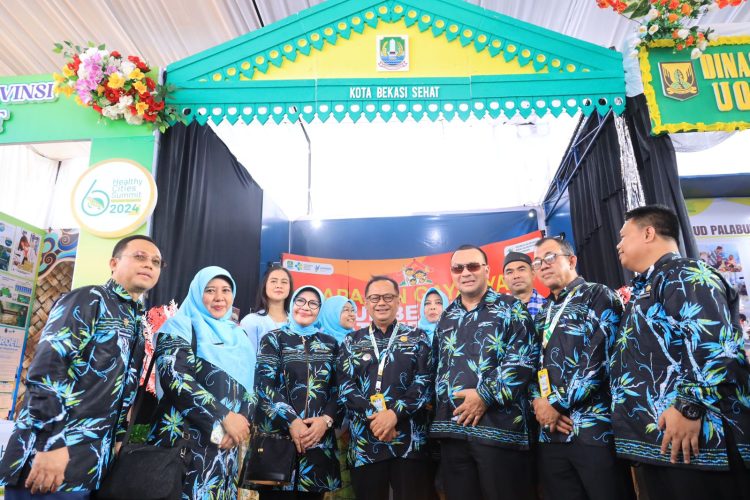 Pj. Wali Kota Bekasi Hadiri Gelaran Health City Summit Ke-6 di Kabupaten Sukabumi