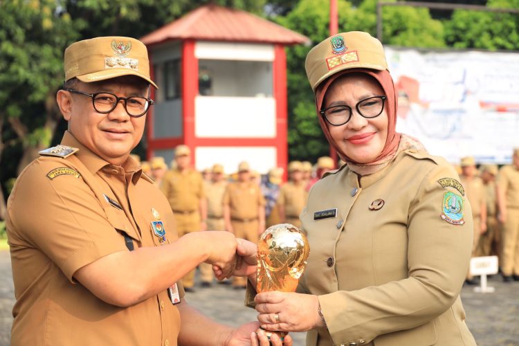 Pj Wali Kota Bekasi Pimpin Apel Senin Pagi, Berikut Beberapa Hal yang Disampaikan