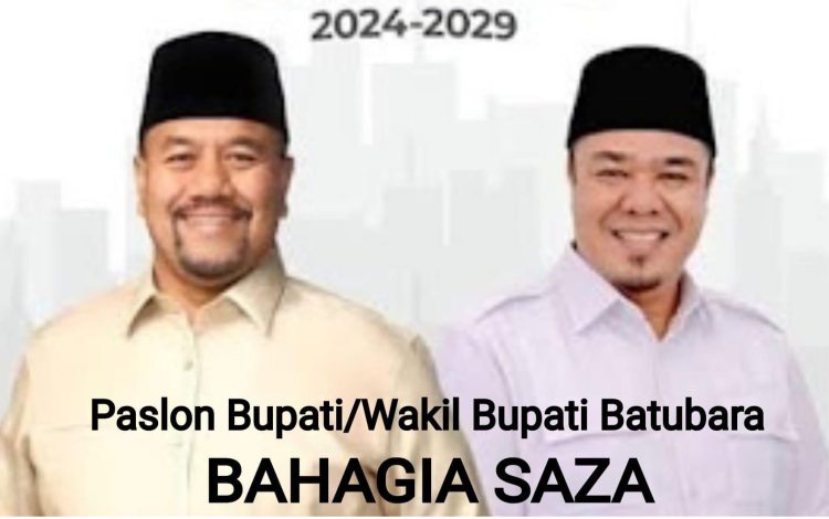Raih Kemenangan Pilbup 2024, Baharuddin-Syafrizal Terima Kasih Pada Masyarakat Kabupaten Batubara